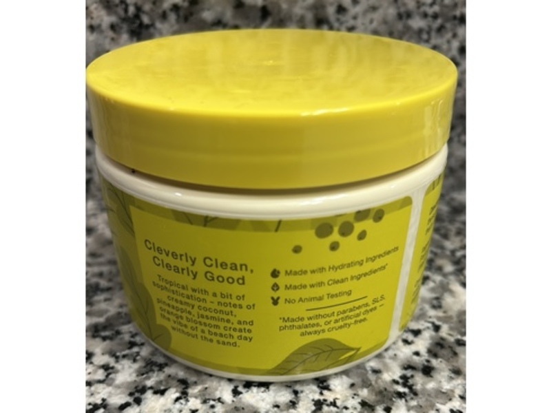 Foxly Citrus Beach Body Scrub, 12 OZ