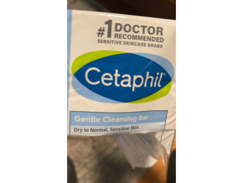 Cetaphil Gentle Cleansing Bar, 4.5 oz, 3 Count