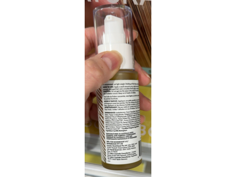 BondiBoost Rapid Repair Bond Builder + Finishing Oil, 1.86 fl oz/ 60 mL