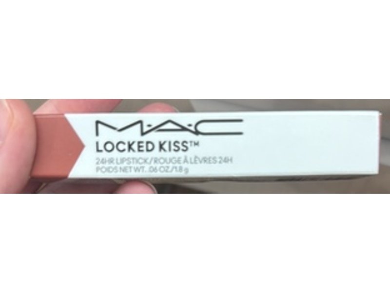 M.A.C Locked Kiss Lipstick, Extra Chili , 0.6 oz/1.8 g