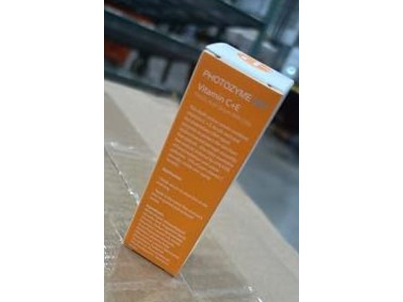 Photozyme Anti Aging Vitamin C + E Face Serum, 1 fl oz/30 mL
