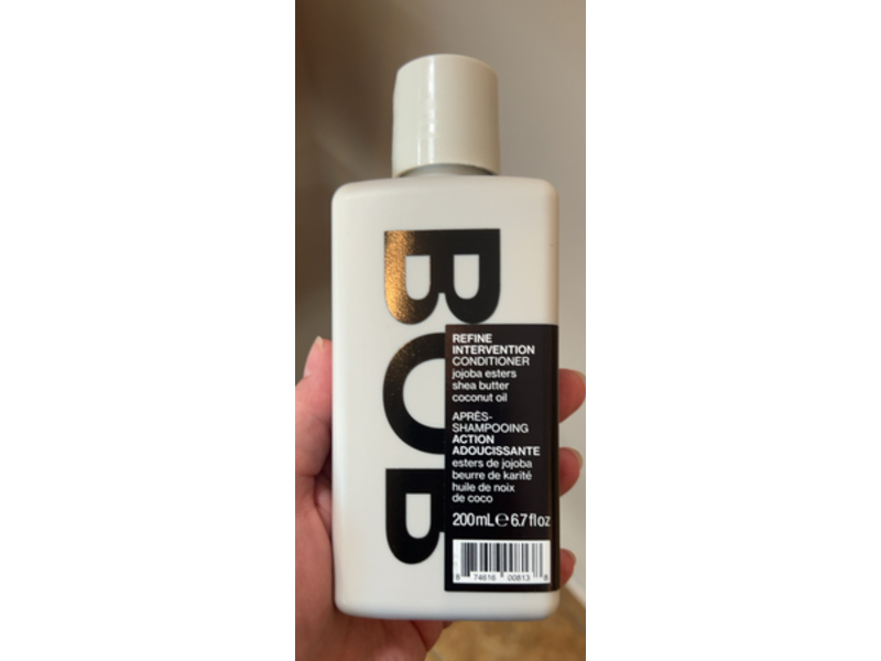 Bob Refine Intervention Conditioner, Jojoba Esters + Shea Butter & Coconut Oil, 6.7 fl oz/200 mL