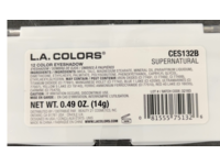 L.A. Colors Eyeshadow, CES132B Supernaturals, 0.49 fl oz/14 g - Image 3