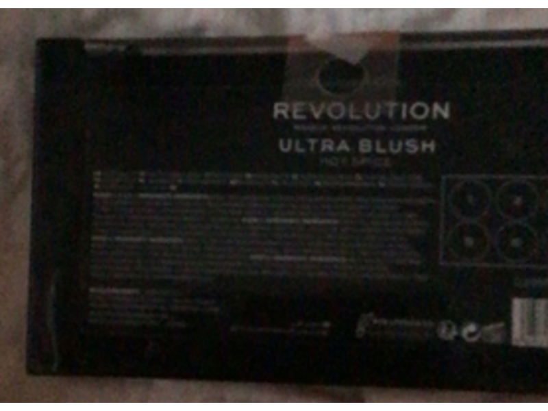 Makeup Revolution Ultra Blush Palette, Hot Spice, 0.45 oz/13 g