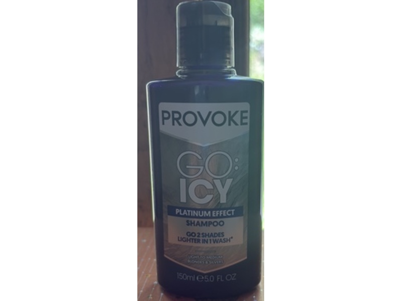 Provoke Go Icy Platinum Effect Shampoo, 5.0 fl oz/150 mL