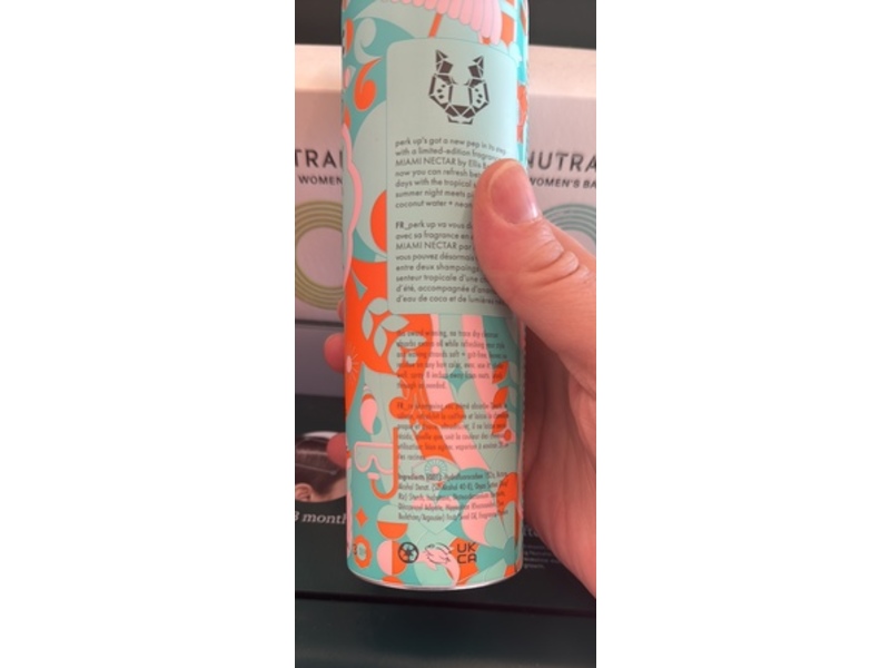 Amika X Ellis Brooklyn Miami Nectar Dry Shampoo, Perk Up, 5.3 oz/189 mL