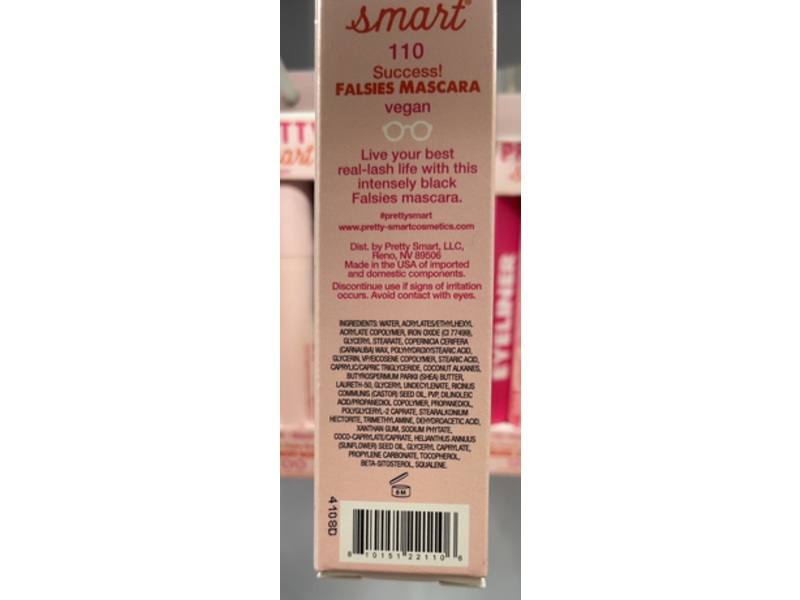 Pretty Smart Success! Falsies Mascara, 110 Black, 0.27 fl oz/8 mL