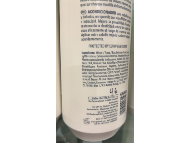 Goldwell Dual Senses Rich Repair Restoring Conditioner, 1.8 fl oz/1 L