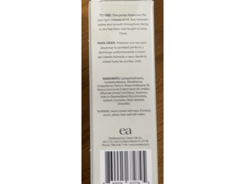 Eva + Avo Shine Avocado Oil, 2 fl oz/59.15 mL