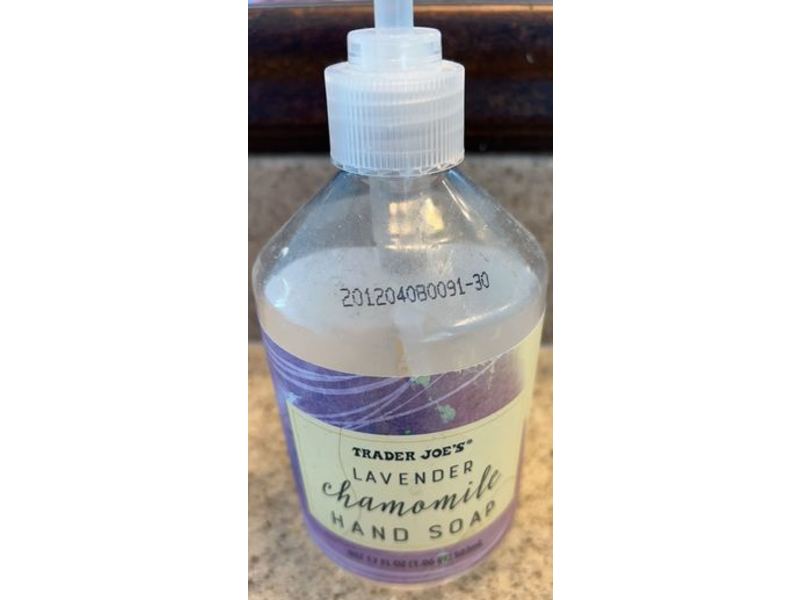 Trader Joe's Lavender Chamomile Hand Soap, 17 fl oz/503 mL