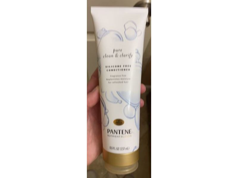Pantene Nutrient Blends Pure Clean & Clarify Conditioner, 8 fl oz/237 mL