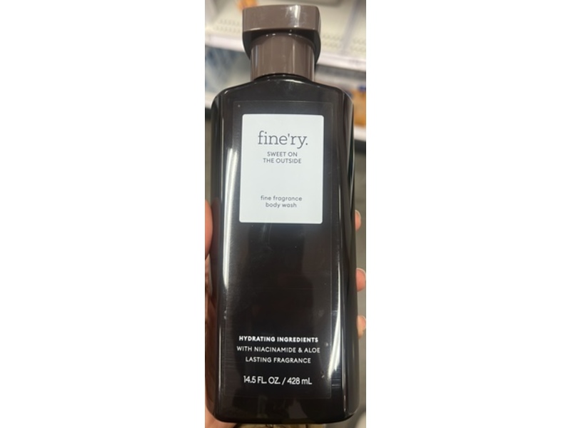 Fine'ry Fine Fragrance Body Wash, Sweet On The Outside, 14.5 fl oz/428 mL