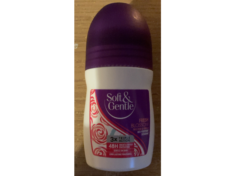 Soft & Gentle Anti - Perspirant Deodorant, Fresh Blossom, 50 mL