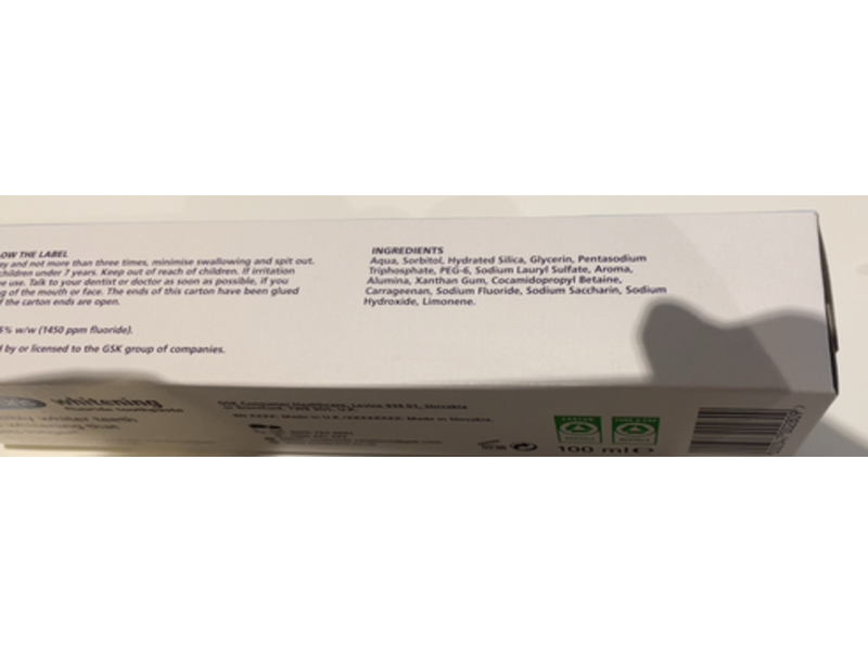 Macleans Long Lasting Effect Toothpaste, Whitening, 100 mL