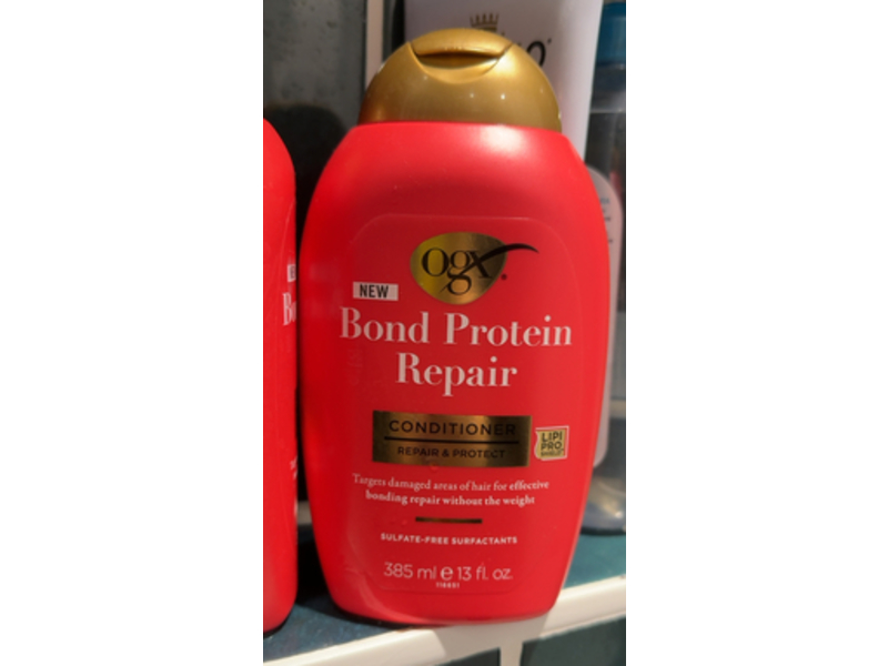 Ogx Bond Protein Repair Conditioner, Repair & Protect, 13 fl oz/385 mL