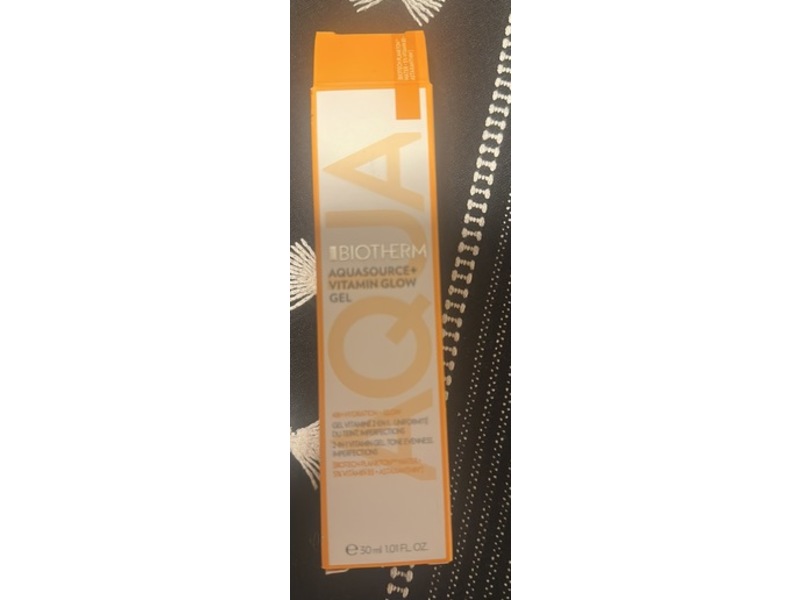 Biotherm Aquasource+ Vitamin Glow Gel, 1.01 fl oz/30 mL