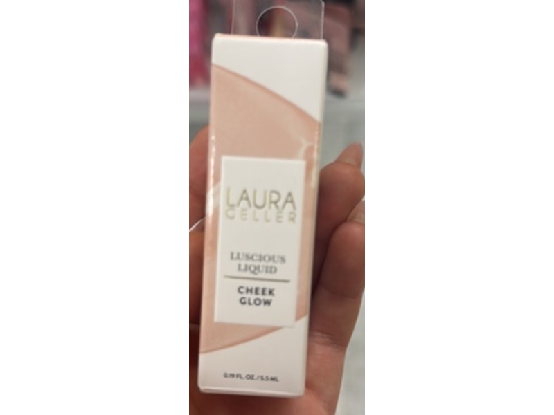 Laura Geller Luscious Liquid Cheek Glow Highlighter, Here We Glow, 0.19 fl oz/5.5 mL