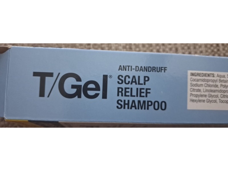 Neutrogena T/Gel Anti-Dandruff Scalp Relief Shampoo, 3% salicylic Acid, 0.75% Piroctone Olamine, 150 mL