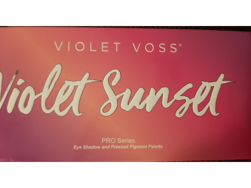Voilet Voss Eye Shadow And Pressed Pigment Palette, Violet Sunset