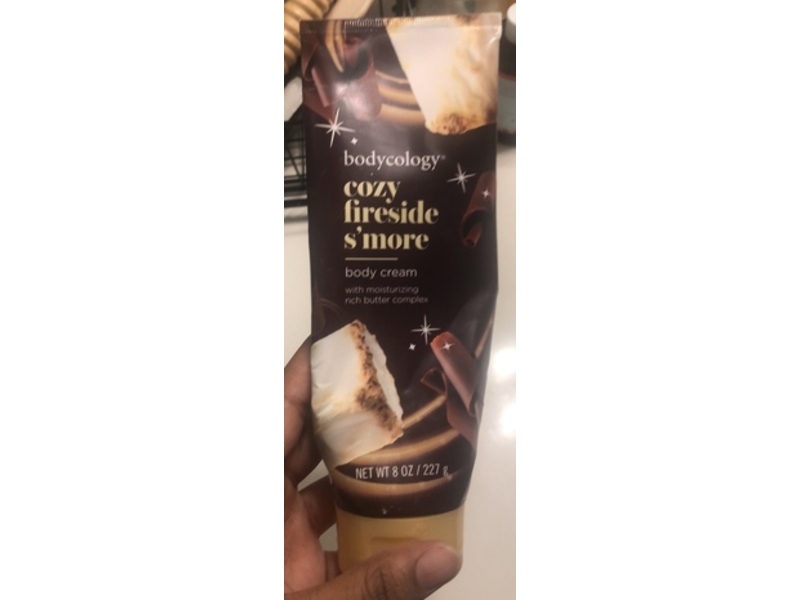 Bodycology Body Cream Cozy Fireside S'more, 8 oz/227 g