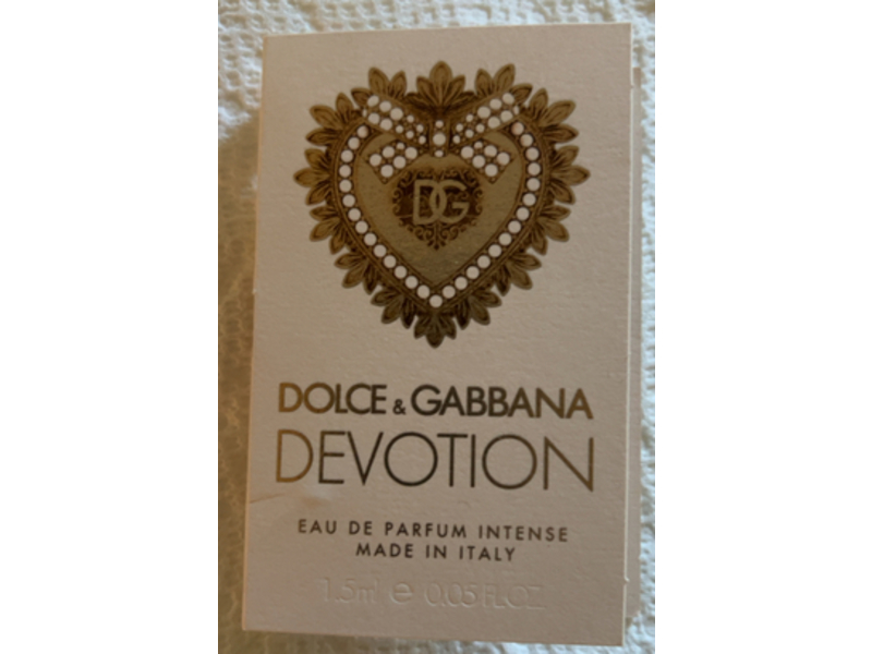 Dolce & Gabbana Devotion Intense Eau De Parfum, 0.05 fl oz/1.5 mL