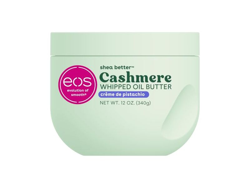 eos Cashmere Whipped Oil Butter, Creme De Pistachio, 12 oz/340 g