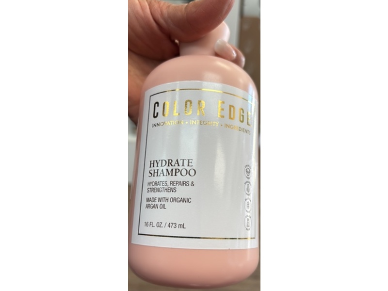 Color Edge Hydrate Shampoo, Argan Oil, 16 fl oz/473 mL