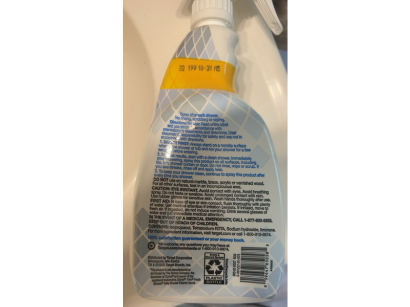 Up&Up Daily Shower Cleaner, 32 fl oz/946 mL