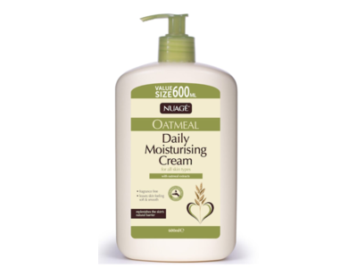 Nuage Daily Moisturising Cream, Oatmeal , 600 mL
