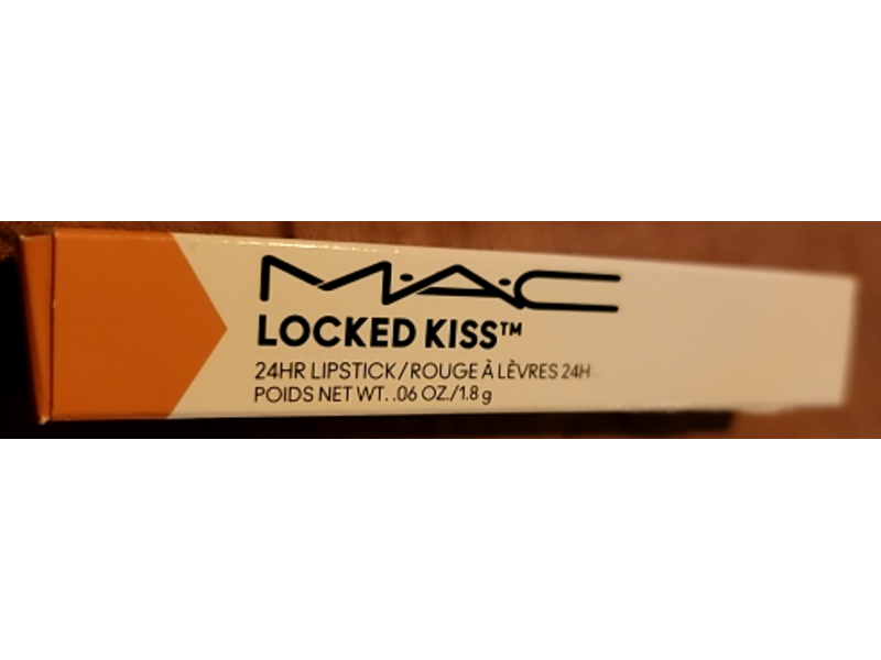 M.A.C Locked Kiss Lipstick, Teaser, 0.06 oz/1.8 g