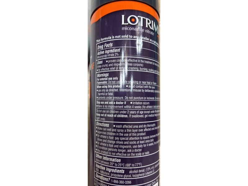 Lotrimin Antifungal Liquid Spray, 5.3 oz/150 g
