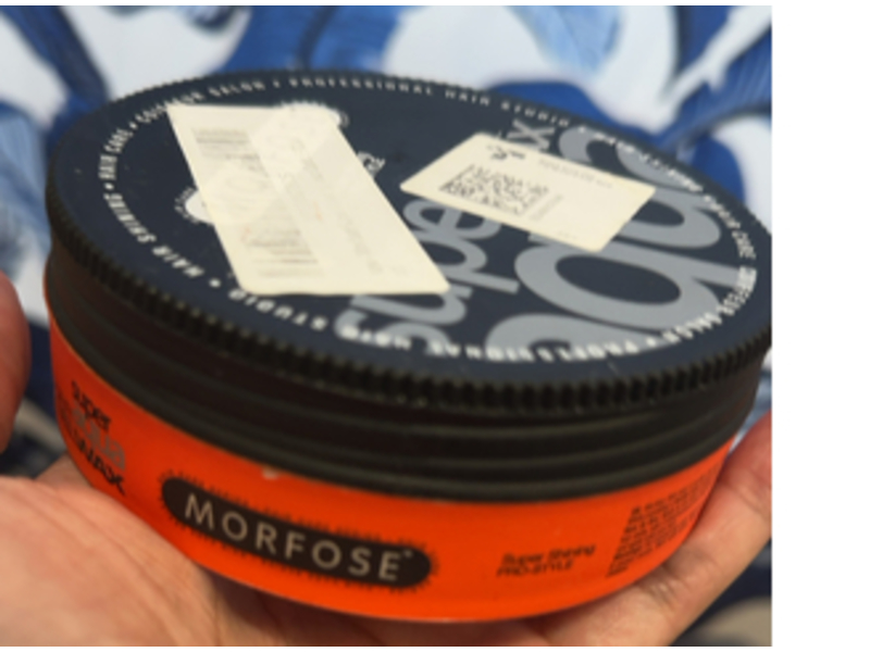 Morfose Super Shining Pro-Style Hair Gel Wax, Super Aqua, 5.92 fl oz/175 mL