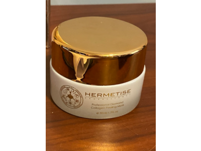Hermetise Professional Peeling Mask, Diamond Collagen, 1.7 fl oz/50 mL