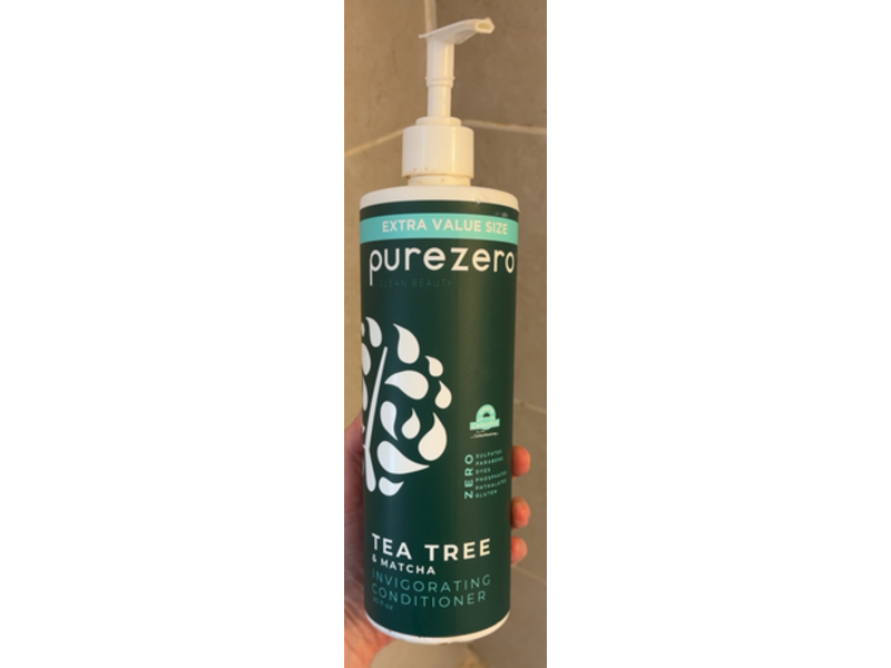 Purezero Clean Beauty Invigorating Conditioner, Tea Tree & Matcha, 20 fl oz
