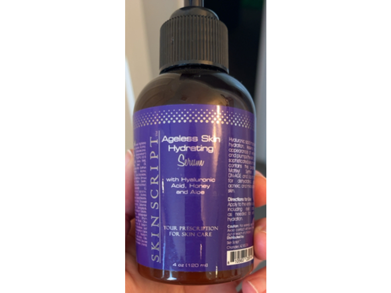 Skin Script Ageless Skin Hydrating Serum, 4 oz/120 mL
