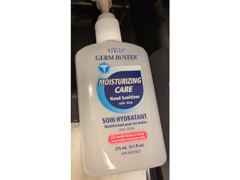Zytec Germ Buster Moisturizing Care Hand Sanitizer, 9.3 fl oz/275 mL