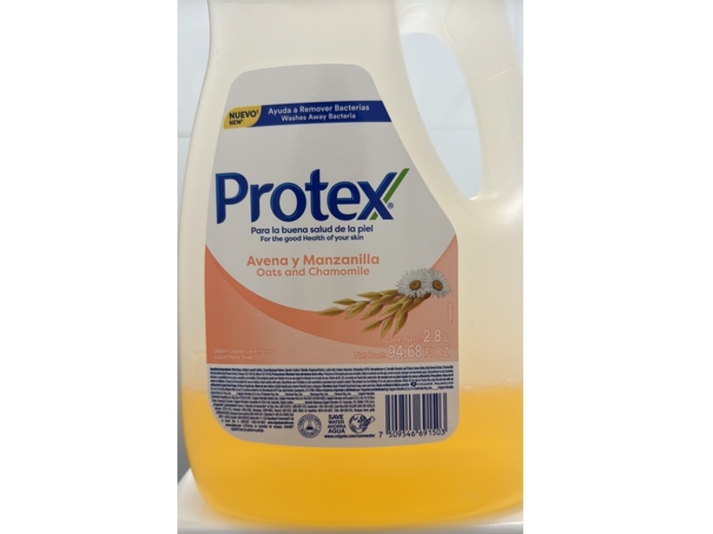 Protex Liquid Hands Soap, Oats & Chamomile, 94.68 fl oz/2.8 L