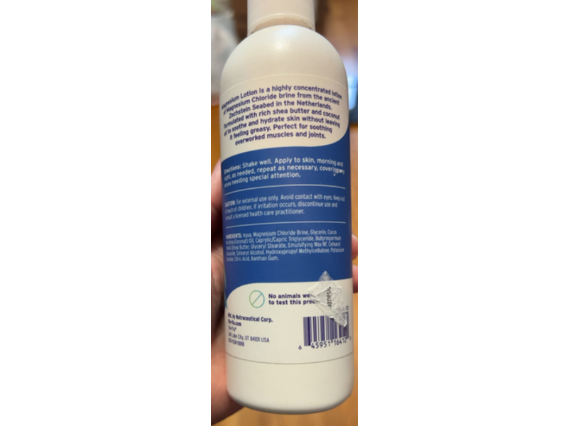 Life-flo Magnesium Lotion, Unscented, 8 fl oz/237 mL