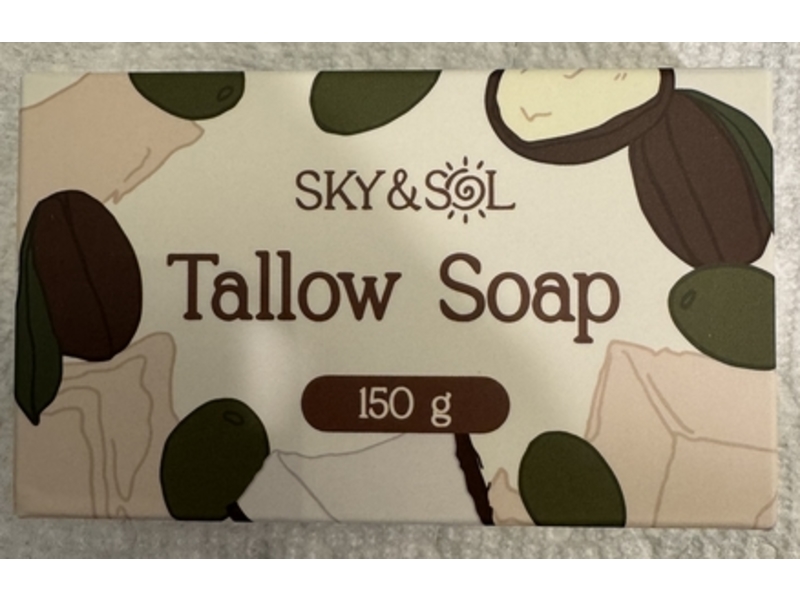 Sky & Sol Tallow Soap, 150 g