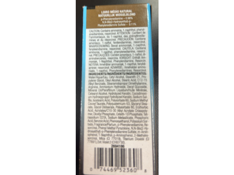 Joico Lumishine Permanent Creme Color, 7N, 2.5 fl oz/74 mL