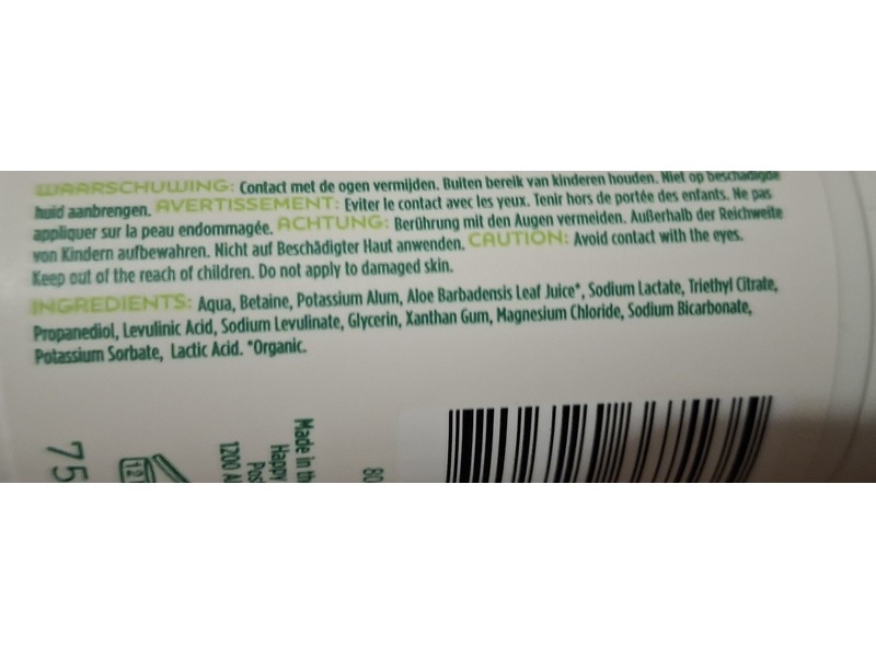 Happy Earth Deodorant, 75 mL