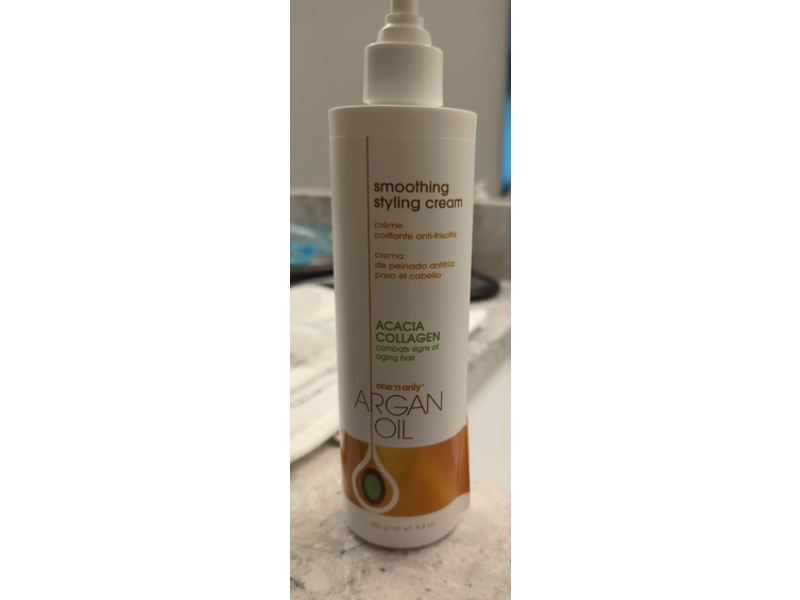 One 'n Only Argan Oil Smoothing Styling Cream, Acacia Collagen, 9.8 oz/280 g