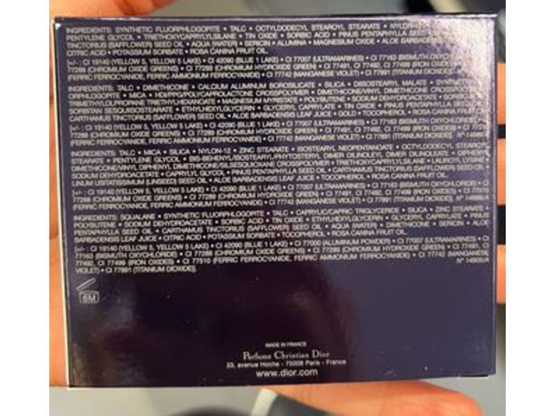 Dior 5 Couleurs Couture Eyeshadow Palette, 669, 0.24 oz/7 g