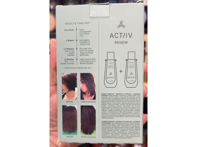 Actiiv Renew Healing Shampoo + Conditioner Duo, 2.7 fl oz/80 mL
