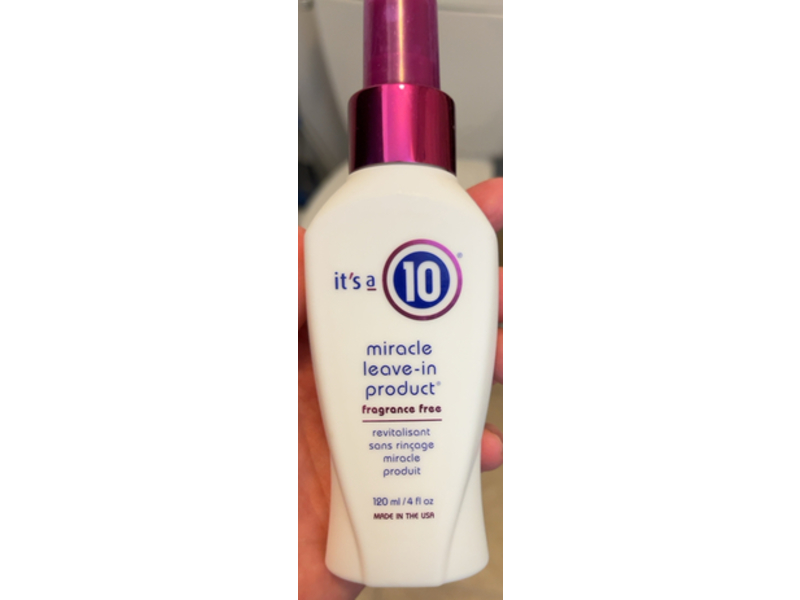 It's A 10 Miracle Leave-In Product, 4 fl oz/120mL