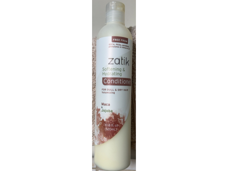 Zatik Softening & Hydrating Conditioner, 10.8 fl oz/320 mL