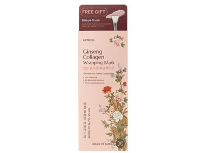 Glamfox Wrapping Mask, Ginseng Collagen, 5.07 fl oz/150 mL