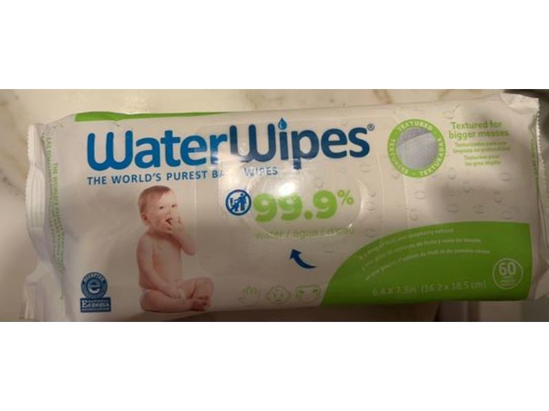 Water Wipes Baby Wipes, 60 Count