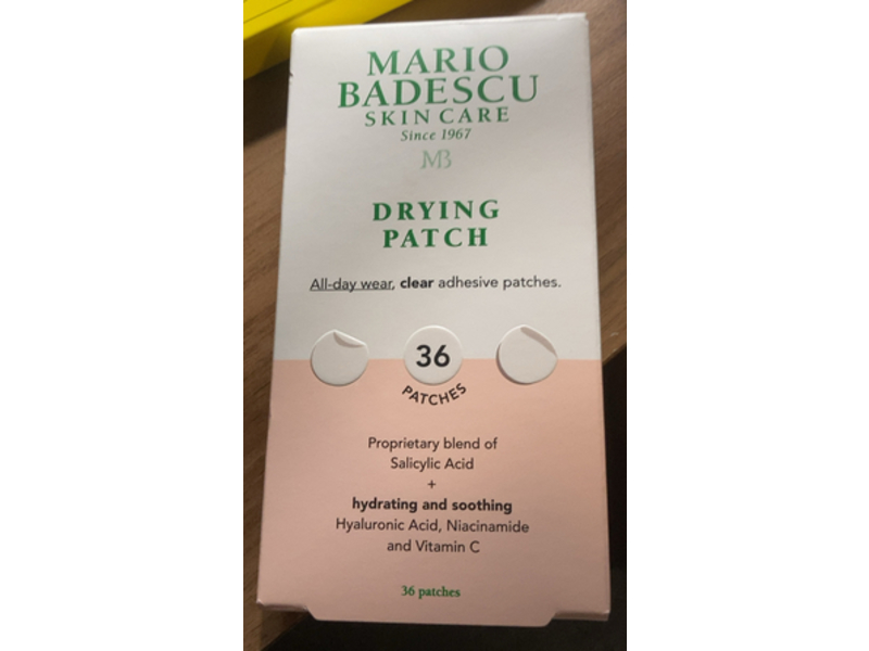 Mario Badescu Skin Care Clear Adhesive Drying Patches, 36 Count