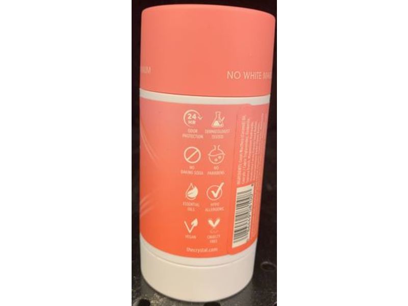 Crystal Magnesium Enriched Deodorant, Coconut + Vanilla, 2.5 oz/70 g
